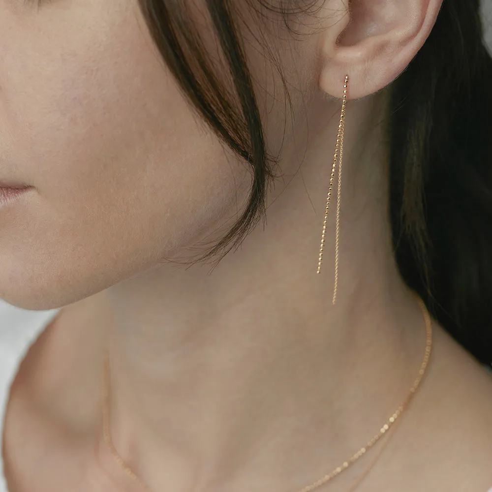 Rippling Droplet Earrings | E7401