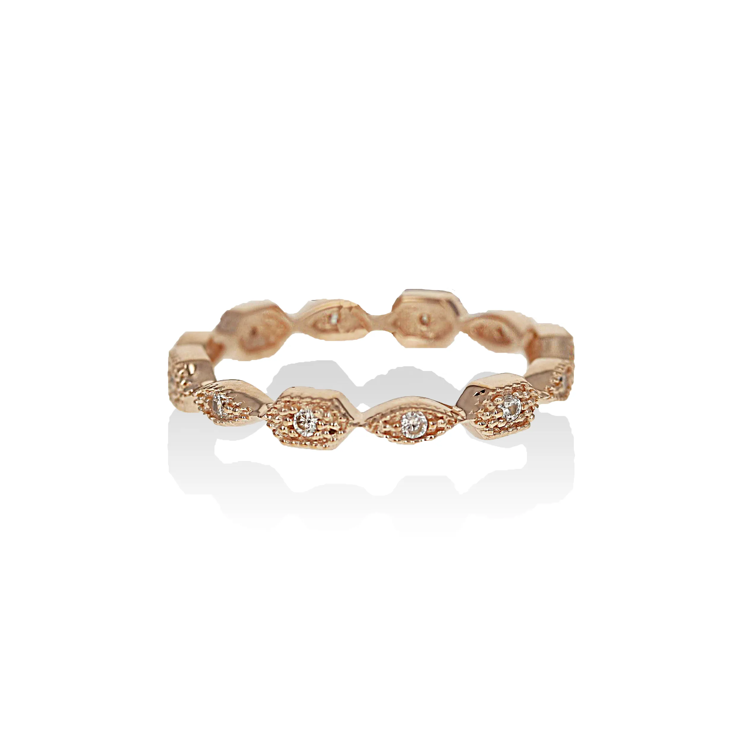 Rose Geometric Ring