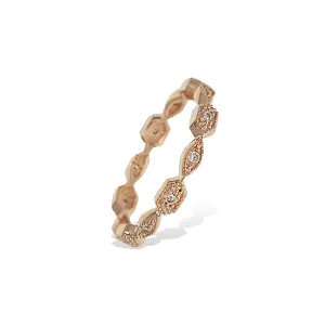 Rose Geometric Ring