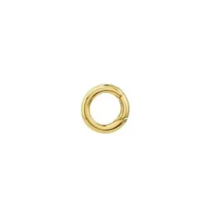 Round Gold Push Lock