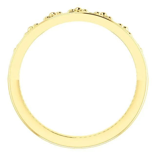 Royal Princess Crown Stackable Band
