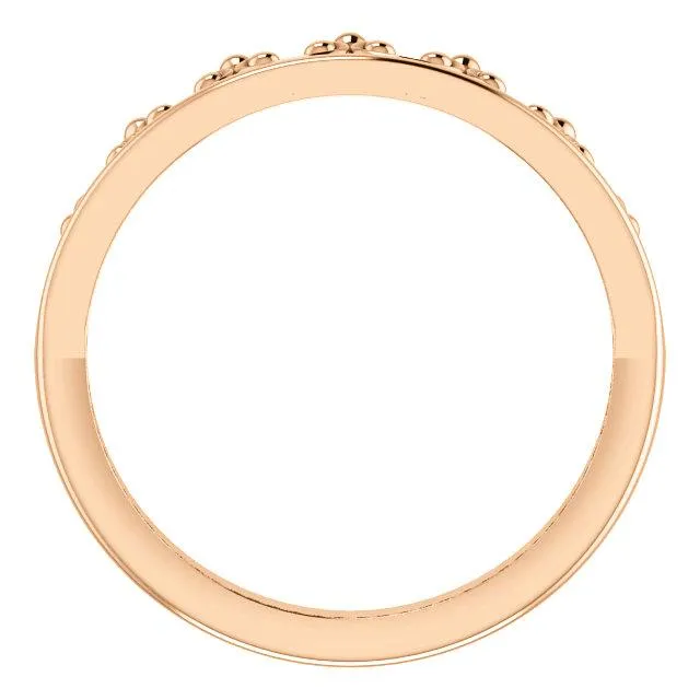 Royal Princess Crown Stackable Band