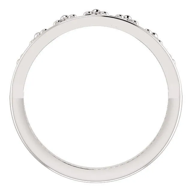 Royal Princess Crown Stackable Band
