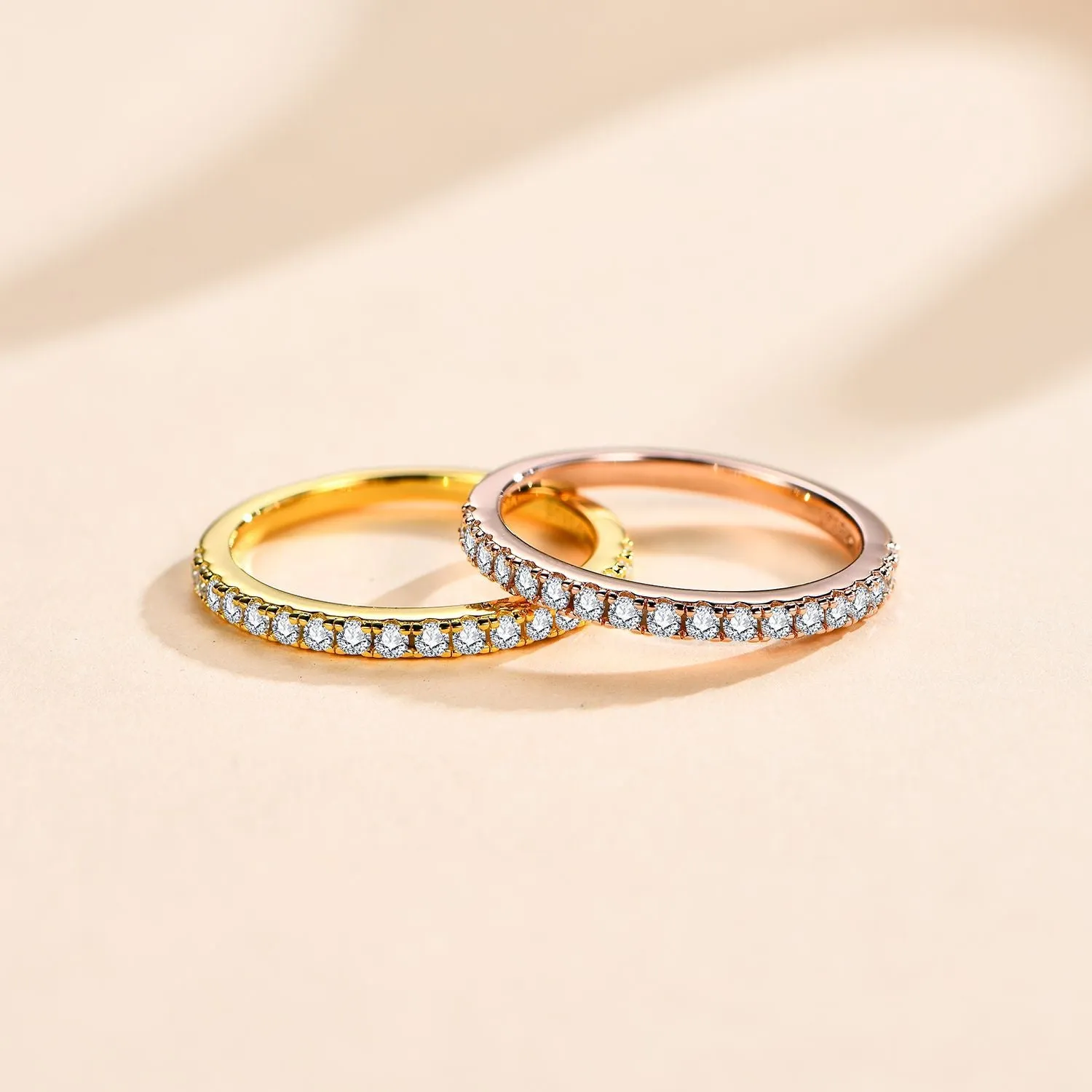 S925 Silver Jewelry Sterling Silver Ring Moissanite Ring Jewelry Fashion Simple Senior