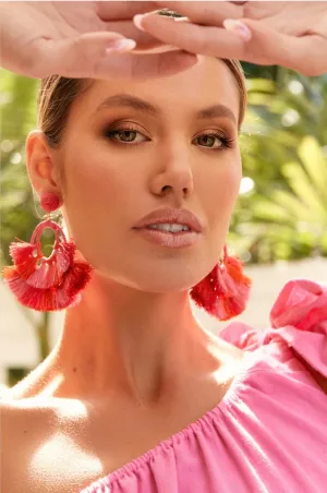 Saige Layered Tassel Earrings