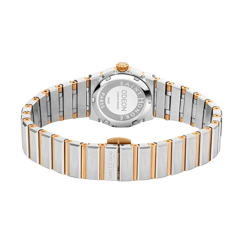 Saint Honore Odeon Women's Silver Dial Rose Gold Silver Watch