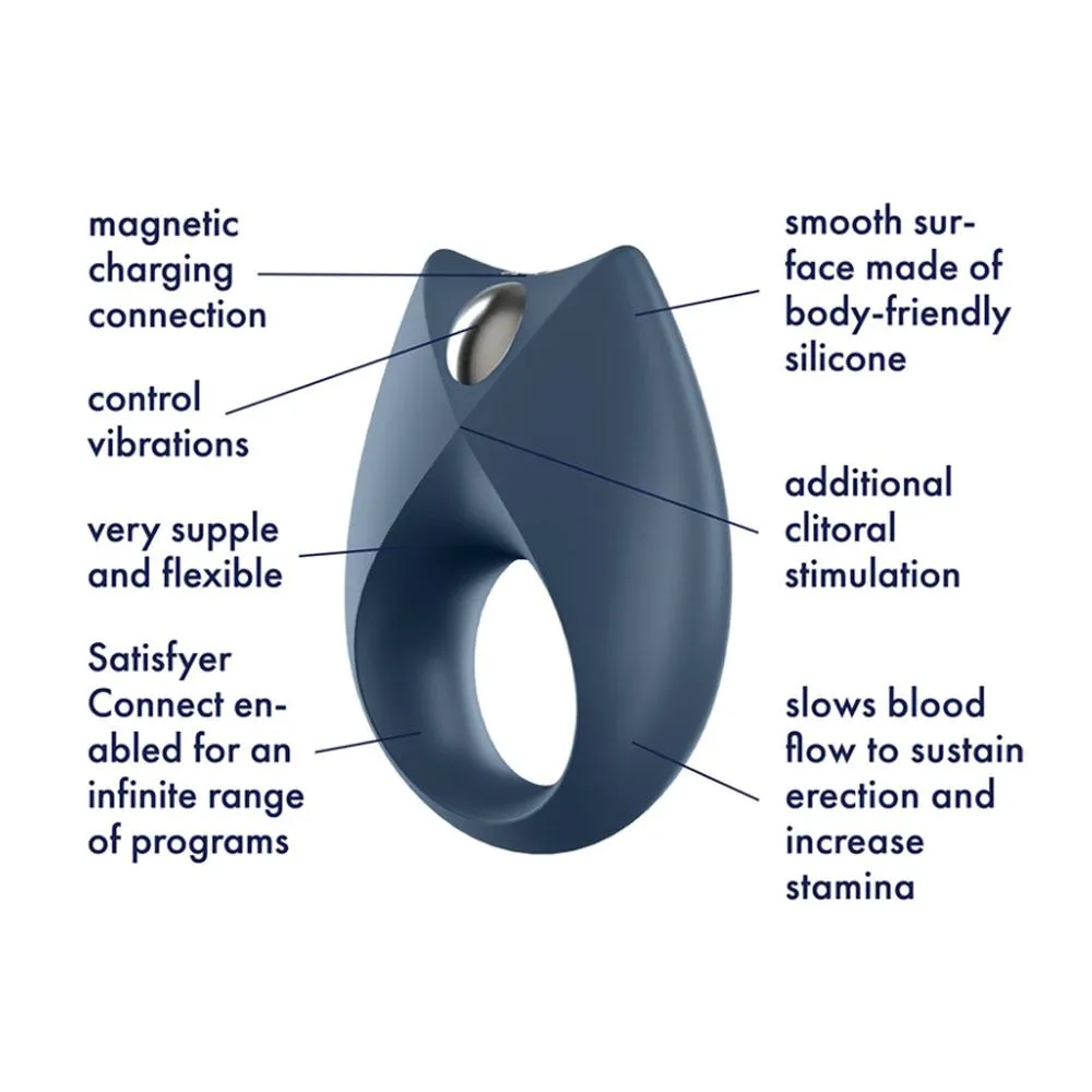 Satisfyer Royal One Vibrating Silicone Penis Ring