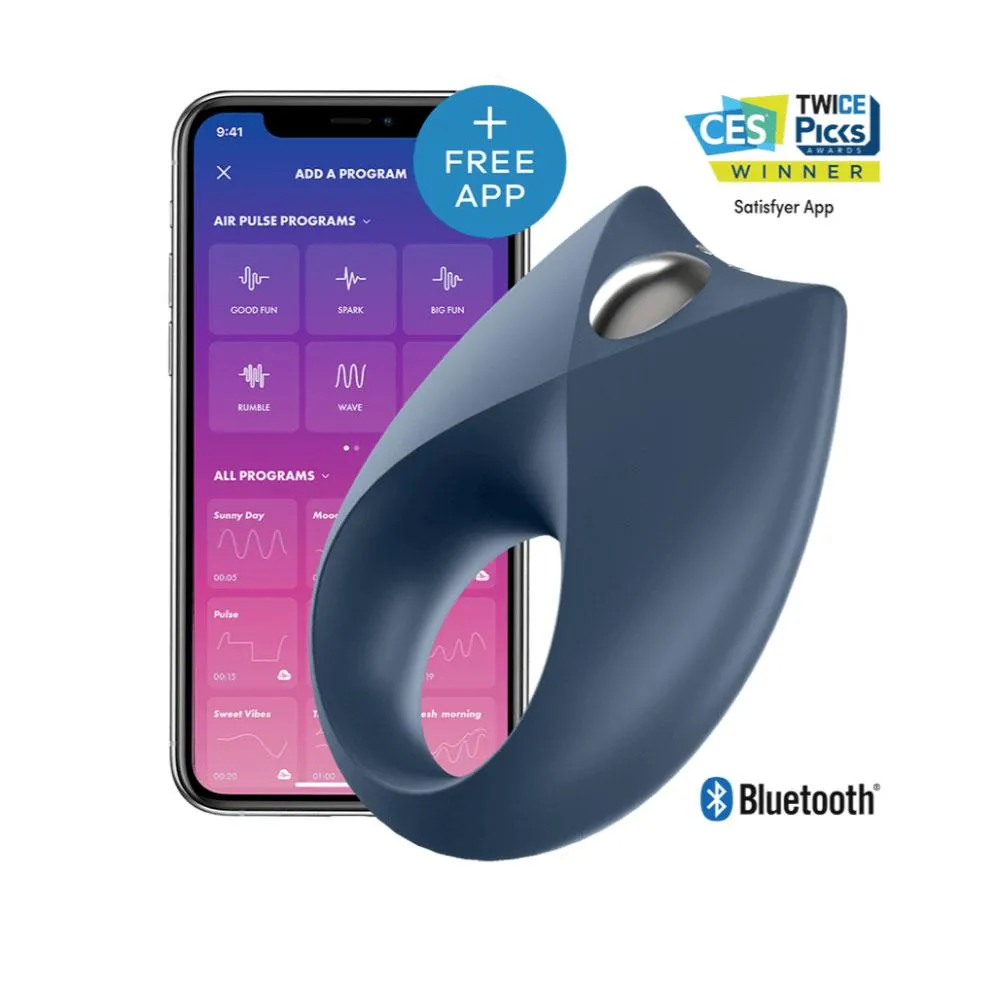 Satisfyer Royal One Vibrating Silicone Penis Ring