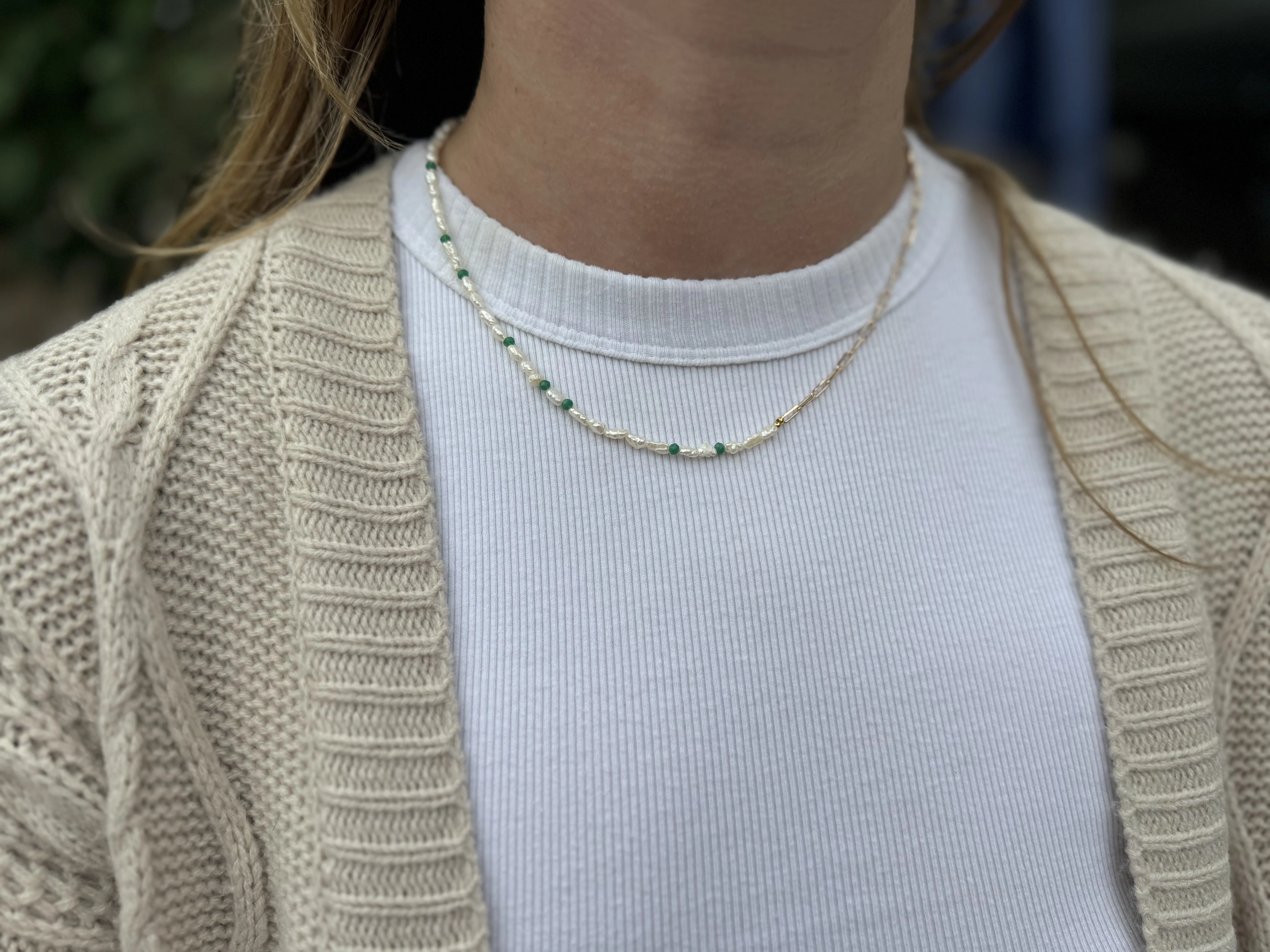 Seaside Pearl Necklace