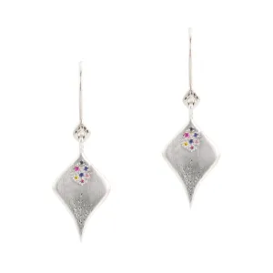 Secret Garden Multi Sapphire Earrings