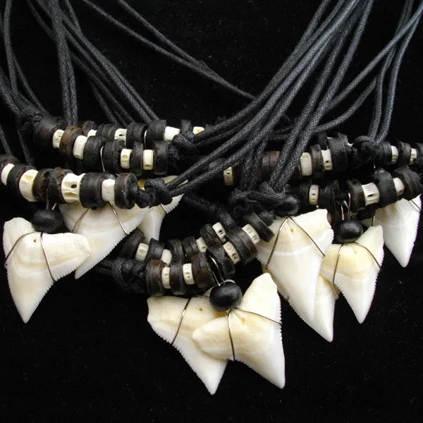 Shark Tooth Necklace c107