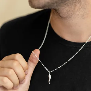 Silver Pepper Necklace