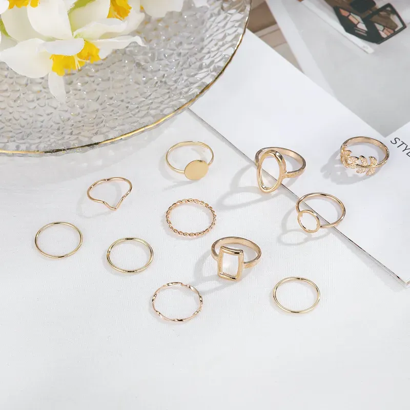 Simple Geometric Ring Set