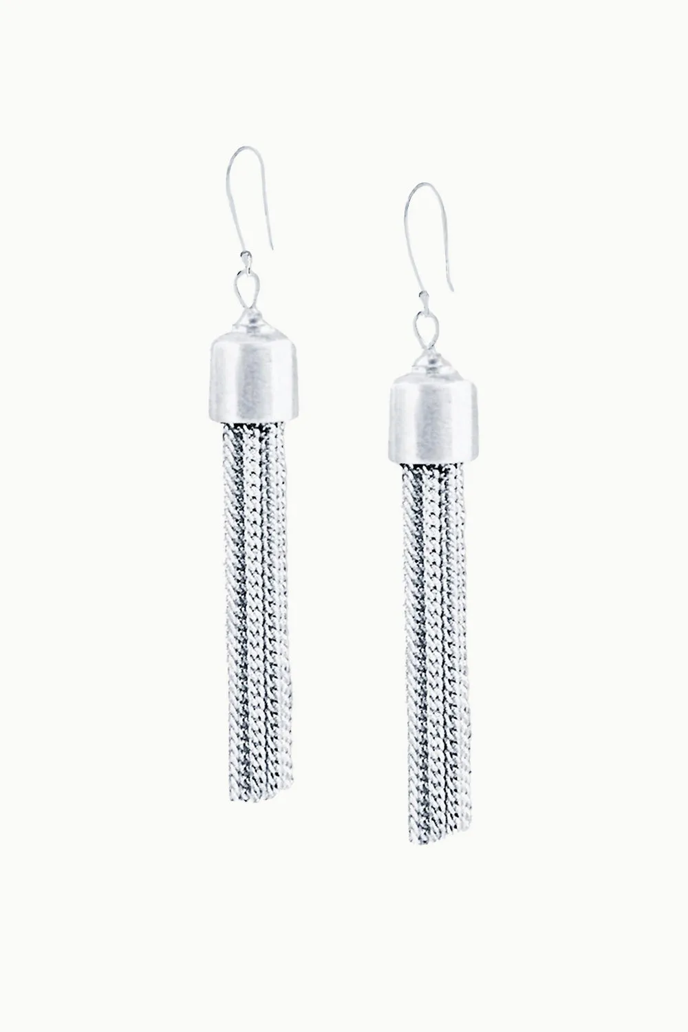 Sivalya Sterling Silver Layers Dangle Earrings