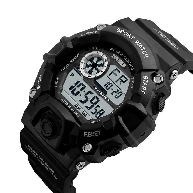 Skmei 1019 Original Digital Round Waterproof Sport watch For Men