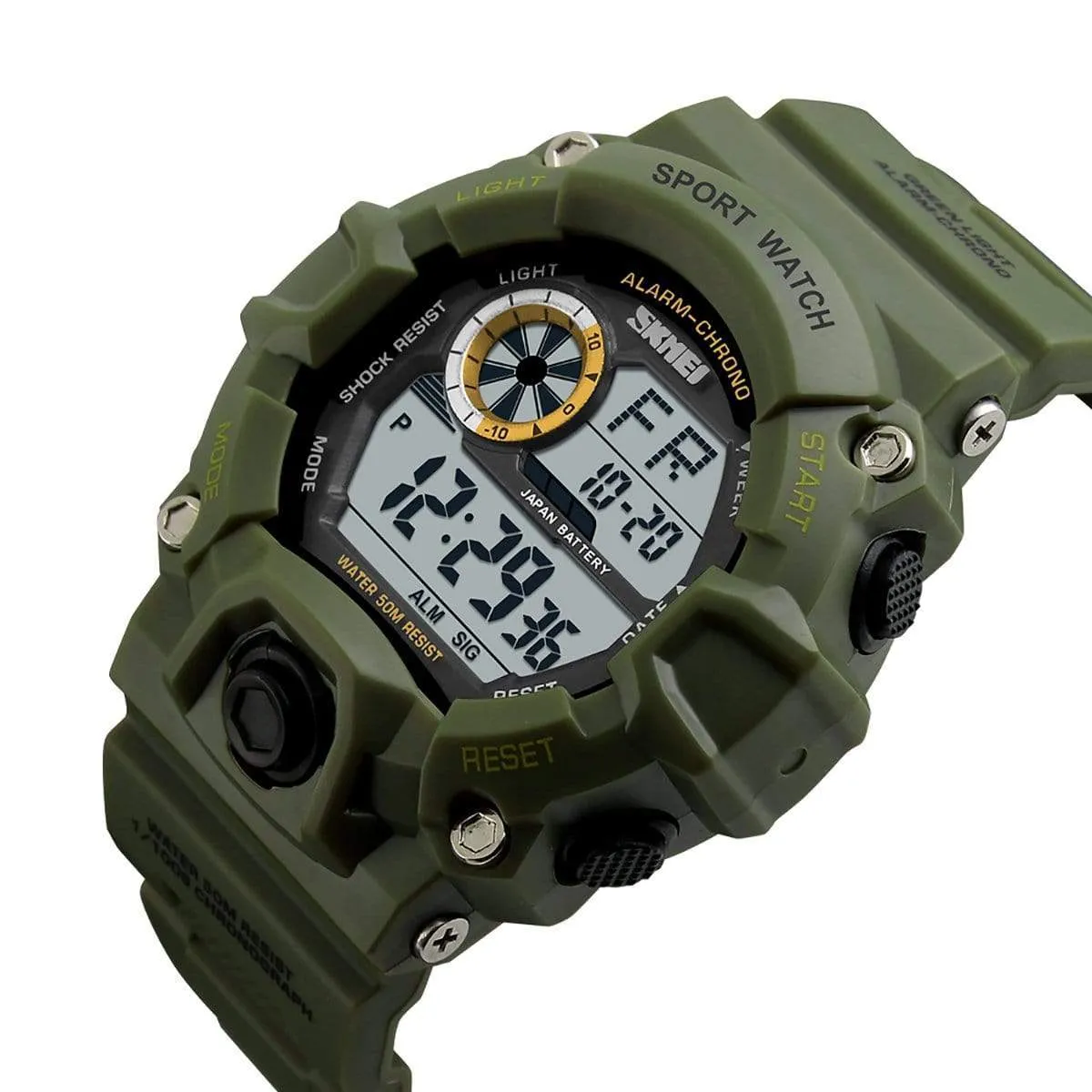 Skmei 1019 Original Digital Round Waterproof Sport watch For Men