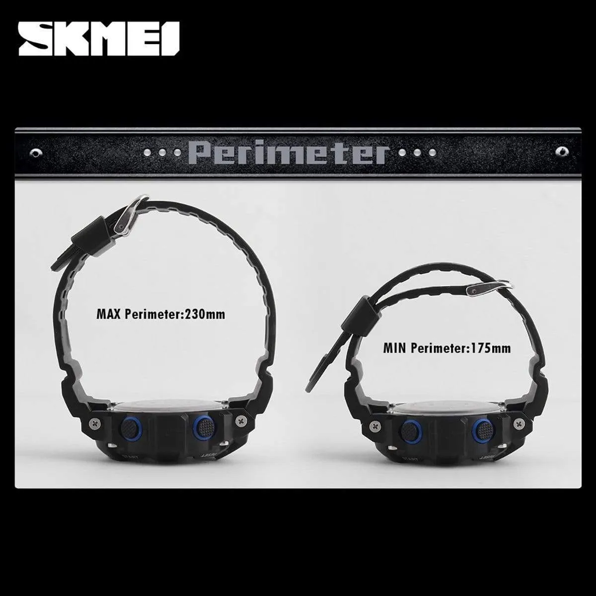 Skmei 1019 Original Digital Round Waterproof Sport watch For Men