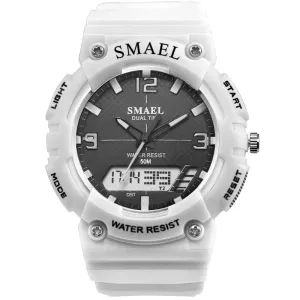 SMAEL Fashion Brand Kids Watch LED Digital Quartz-Watches Boy Girl Student Multifunctional Waterproof Wrist Watches For Children