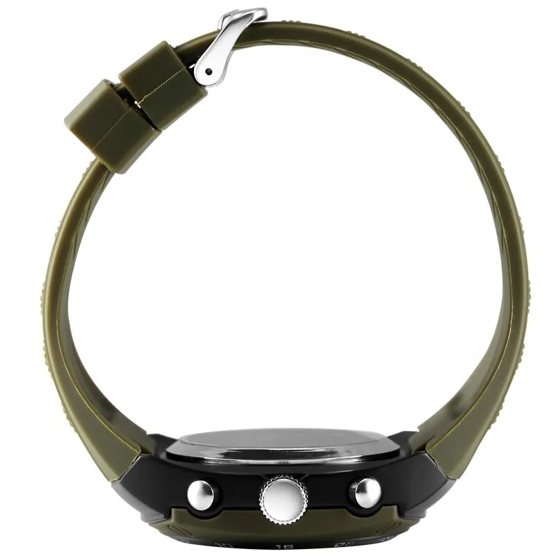 SMAEL Fashion Watches Men LED Sport Military-Watch Alloy Dial Resistant Male Analog Quartz Digital Watch Relogio Masculino 1008