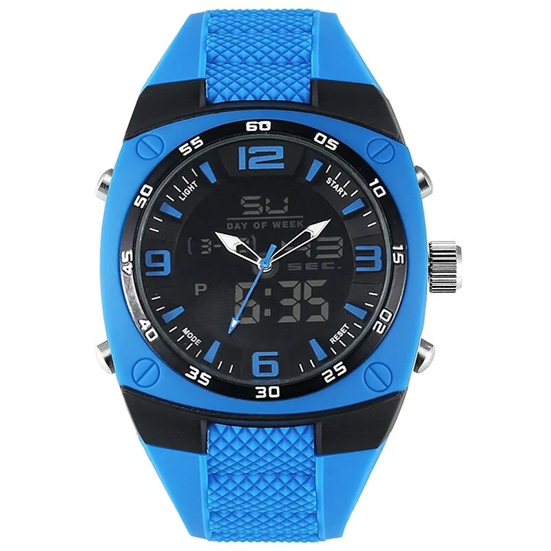 SMAEL Male Analog Quartz Digital Watch Automatic Date Fashion Watches Men Waterproof LED Sport Military-Watch Shock Clock Men&#39;s
