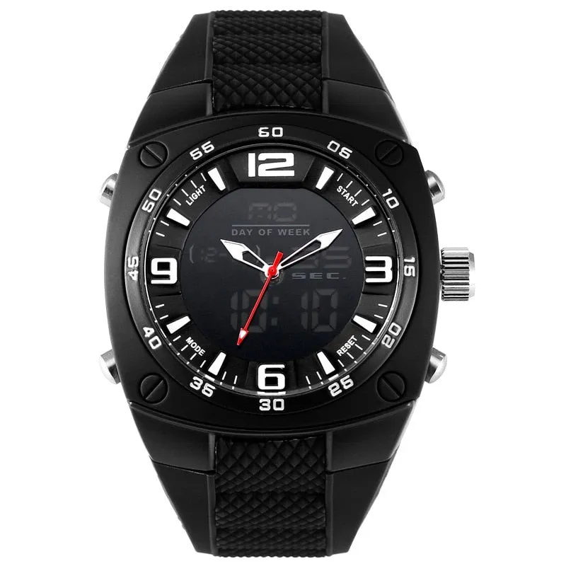 SMAEL Male Analog Quartz Digital Watch Automatic Date Fashion Watches Men Waterproof LED Sport Military-Watch Shock Clock Men&#39;s