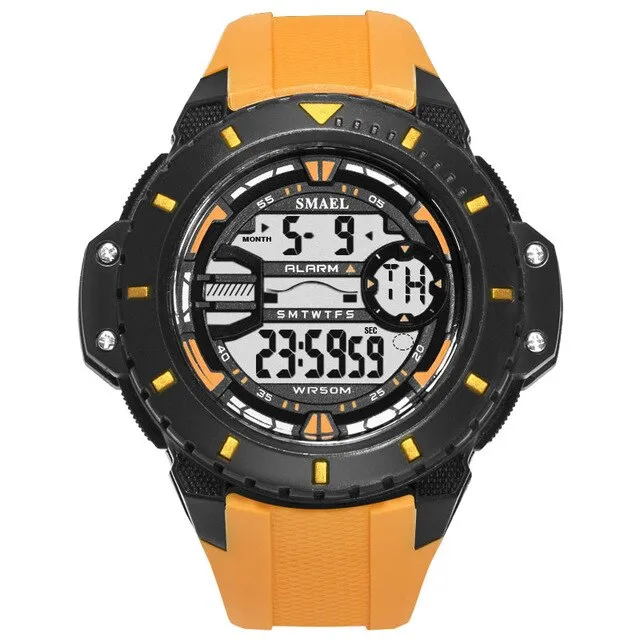 SMAEL Outdoor Leisure Digital Watch Fashion Men&#39;s Sports Watches LED  Display Army Military Wristwatches Male Relogio Masculino