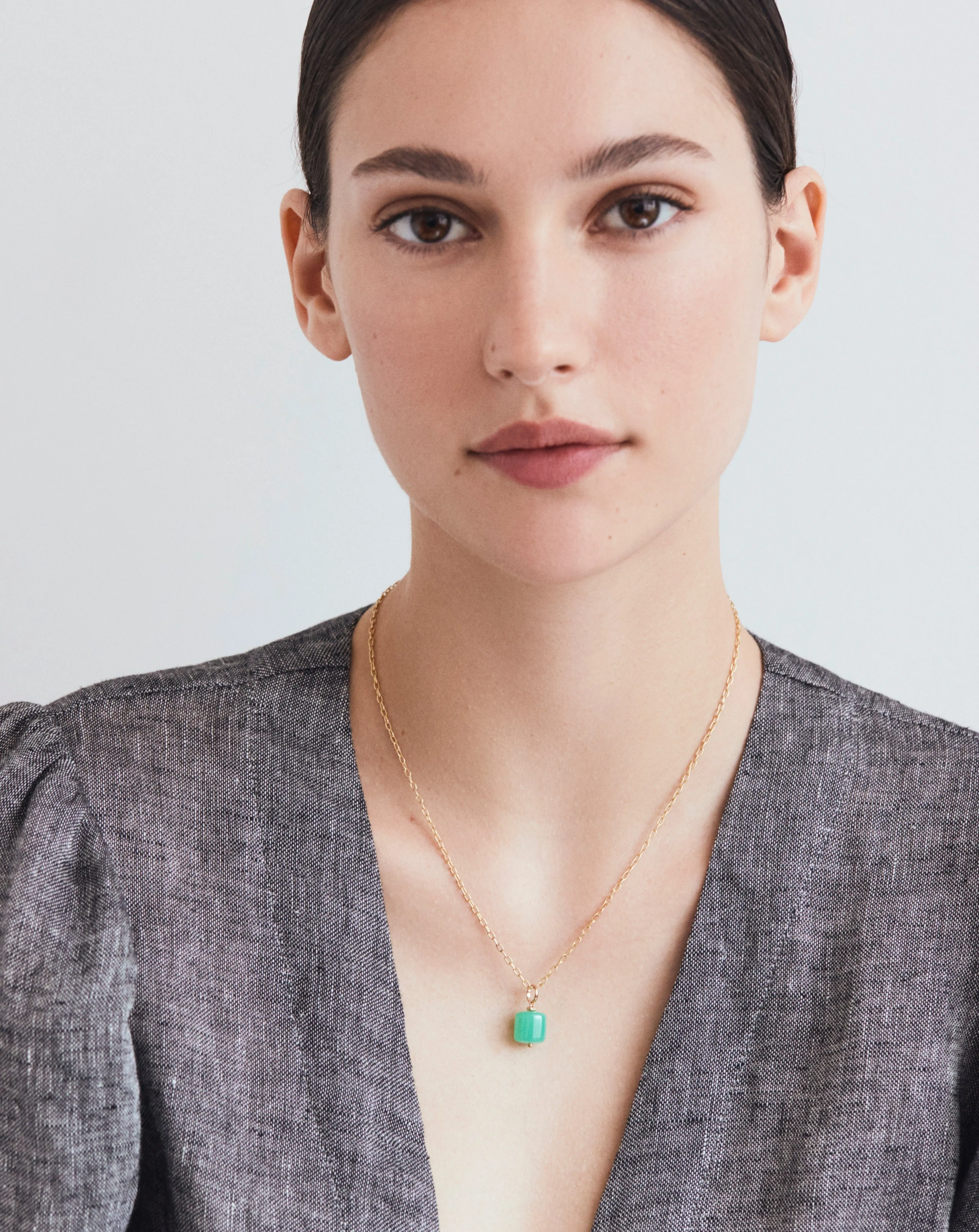 Soteria Chrysoprase Charm