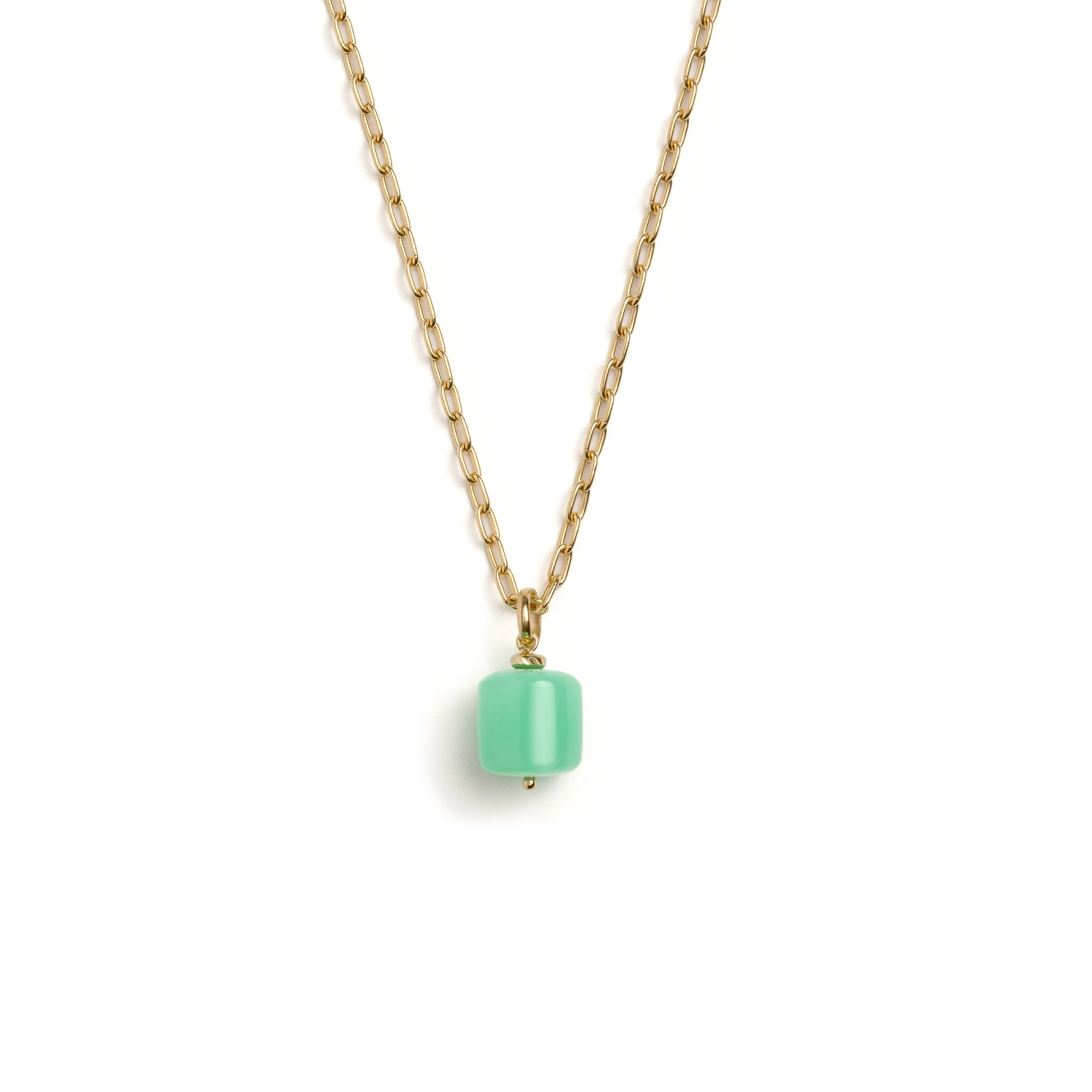 Soteria Chrysoprase Charm