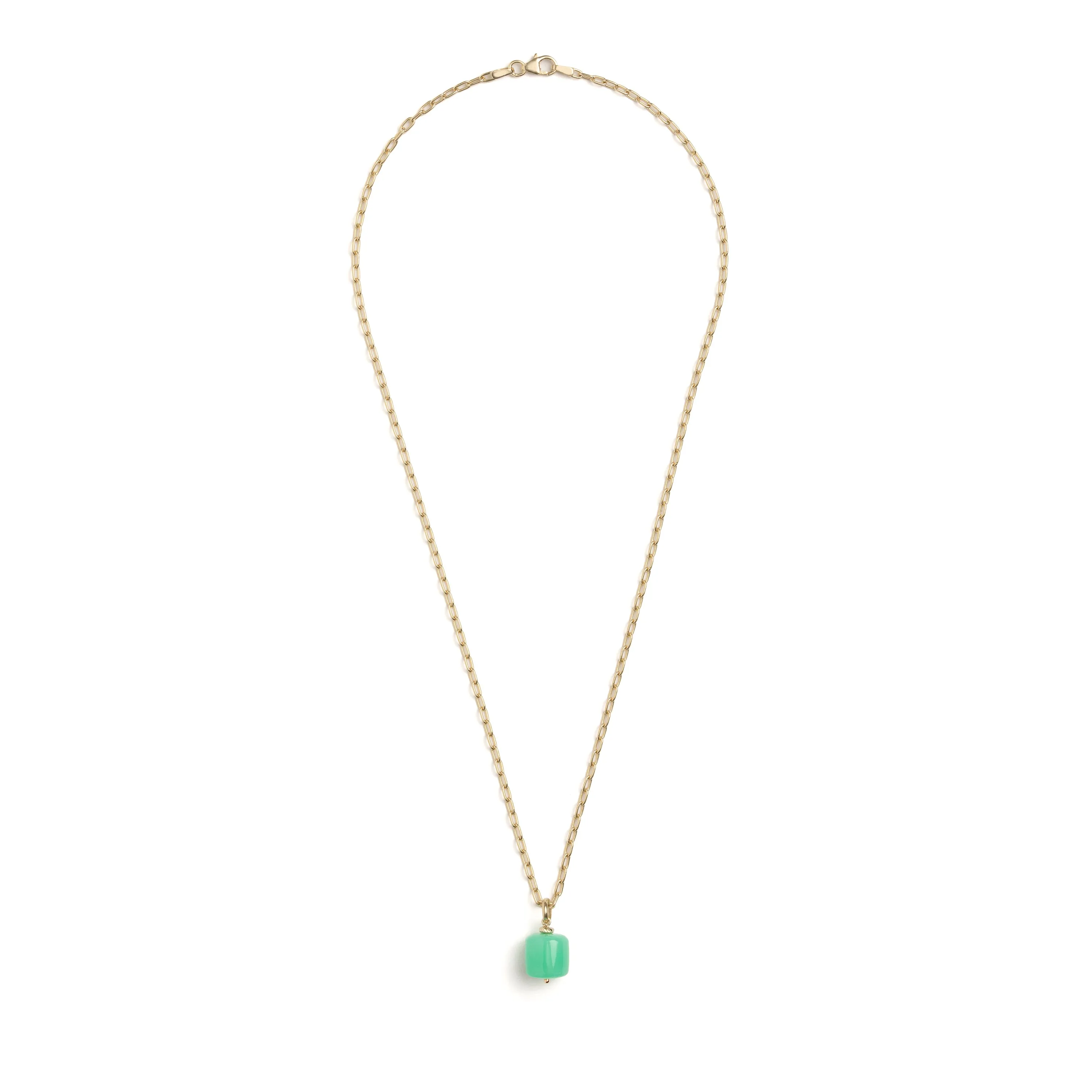 Soteria Chrysoprase Charm