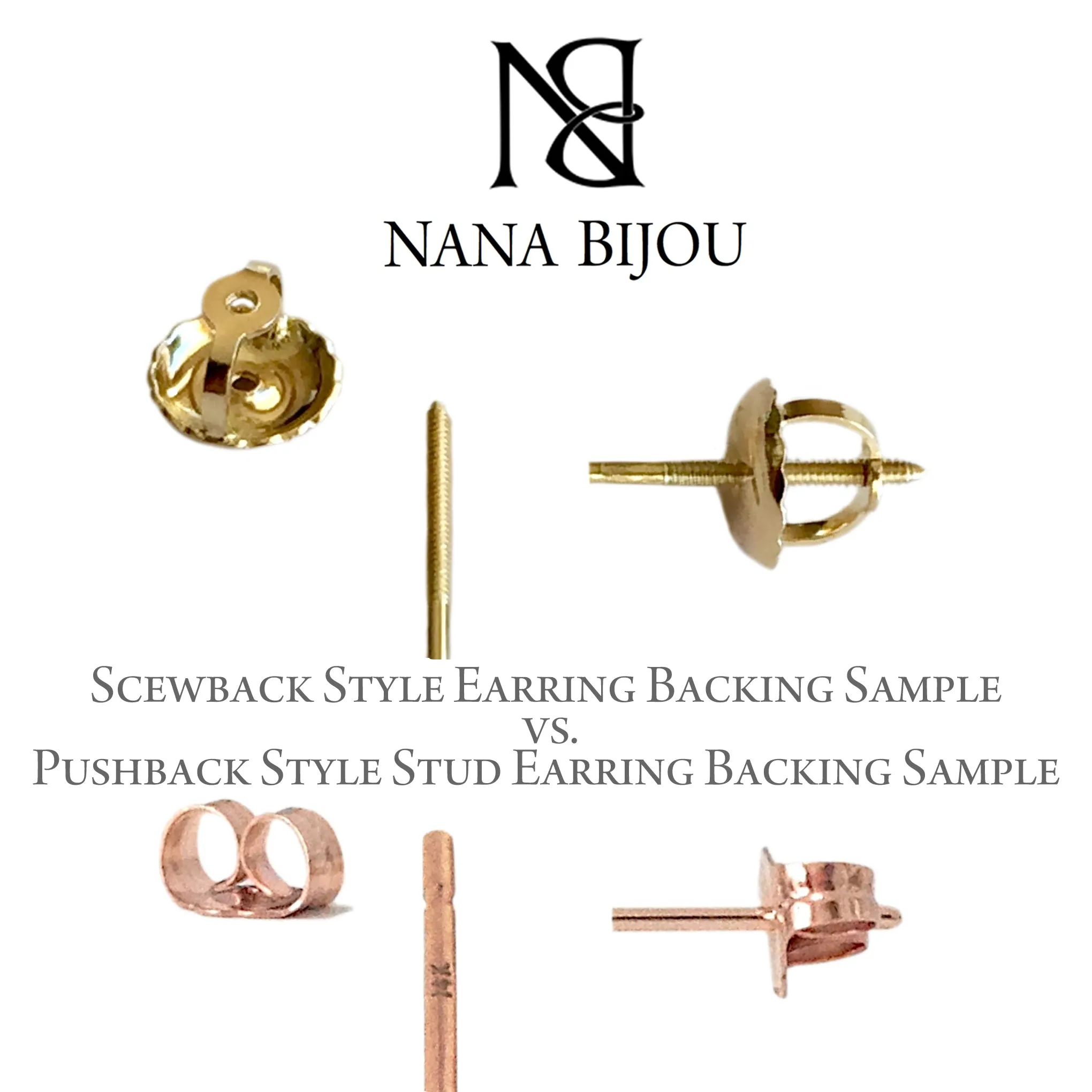 Spike Collection: 14K Gold Pavé Black Diamond Pyramid Spike Stud Earrings, Large Size