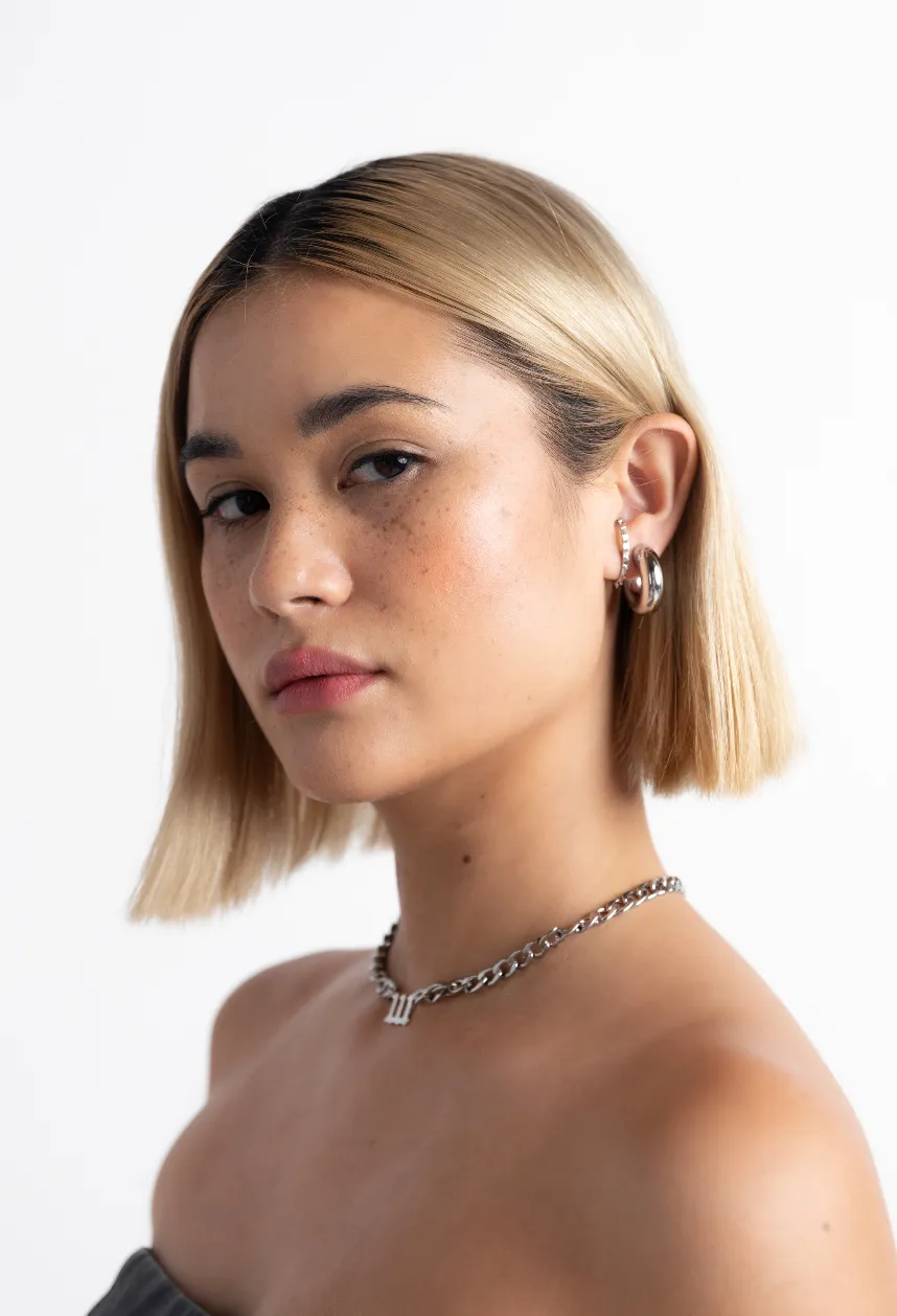 Spike Cuff Earring - SILVER
