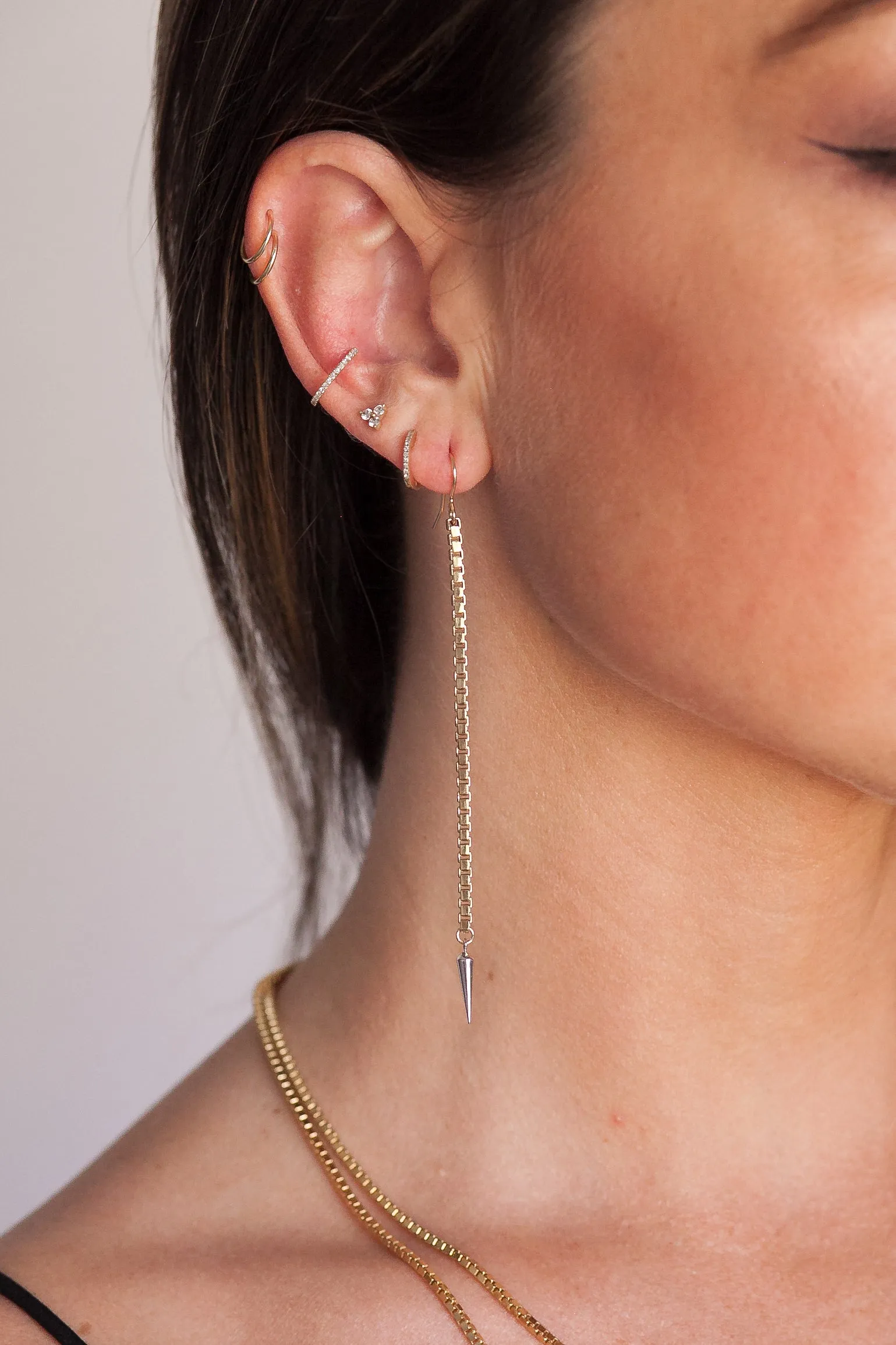 Spike Dangle Earrings