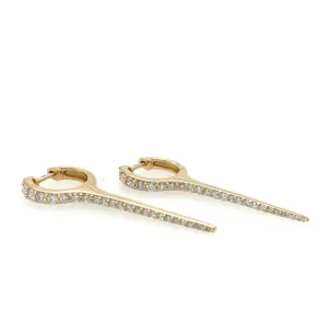 Spike Diamond Earring