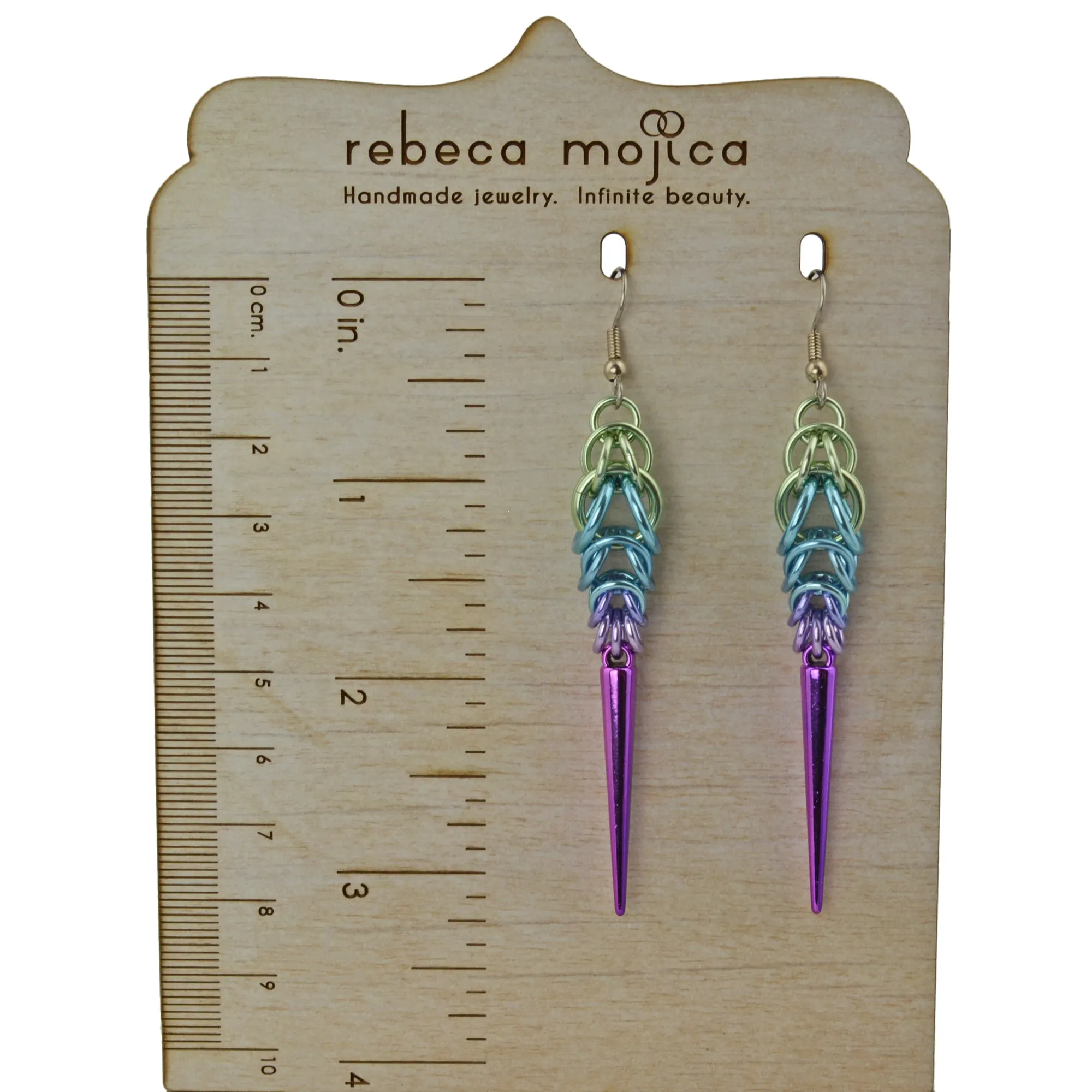 Spike Earrings - Cosmic Unicorn