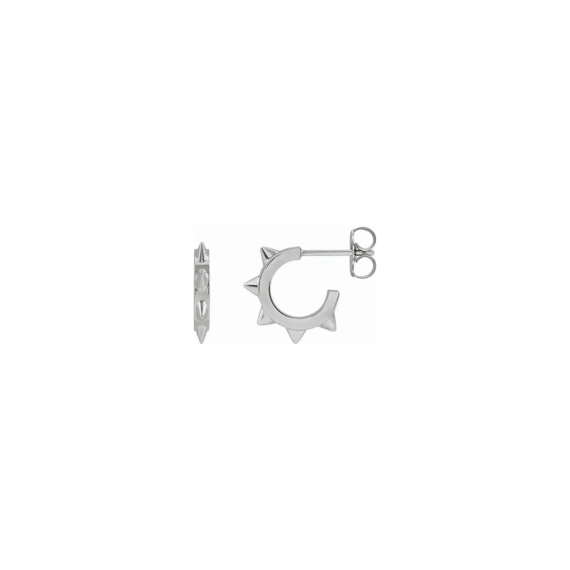 Spike Hoop Earrings
