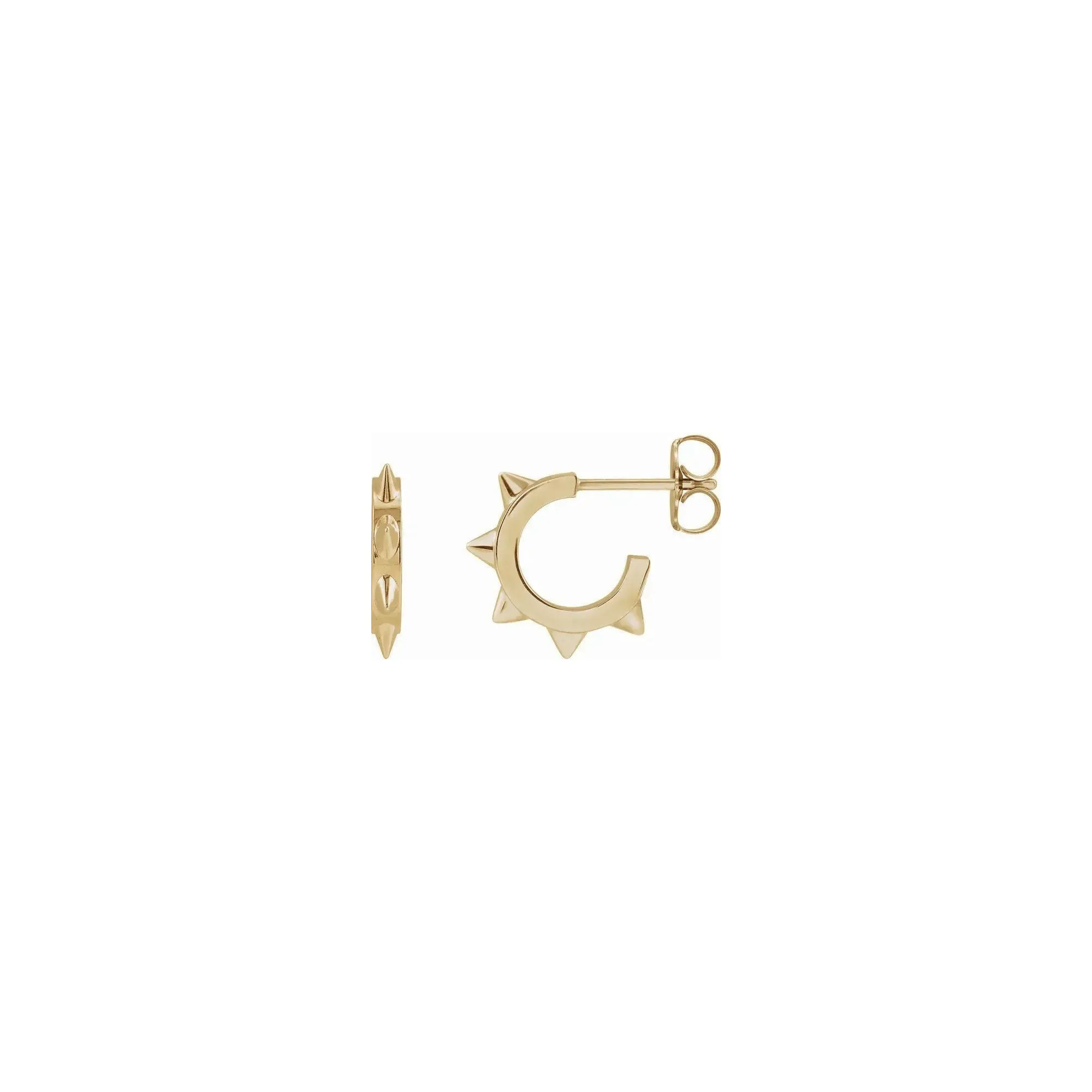 Spike Hoop Earrings