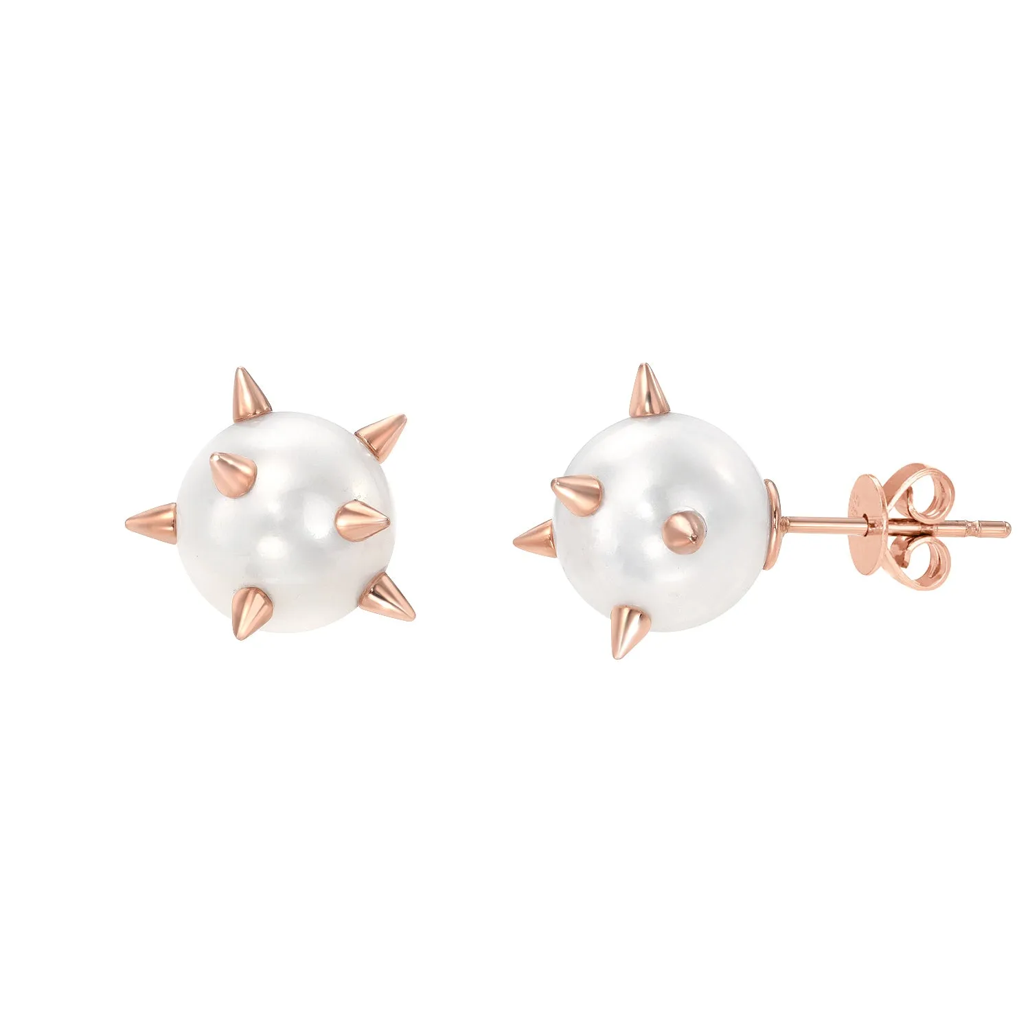 Spike Pearl Earrings
