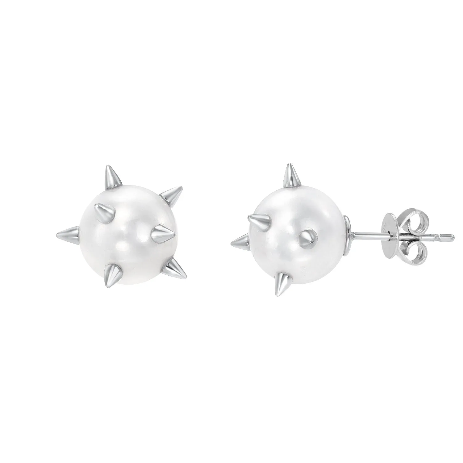 Spike Pearl Earrings