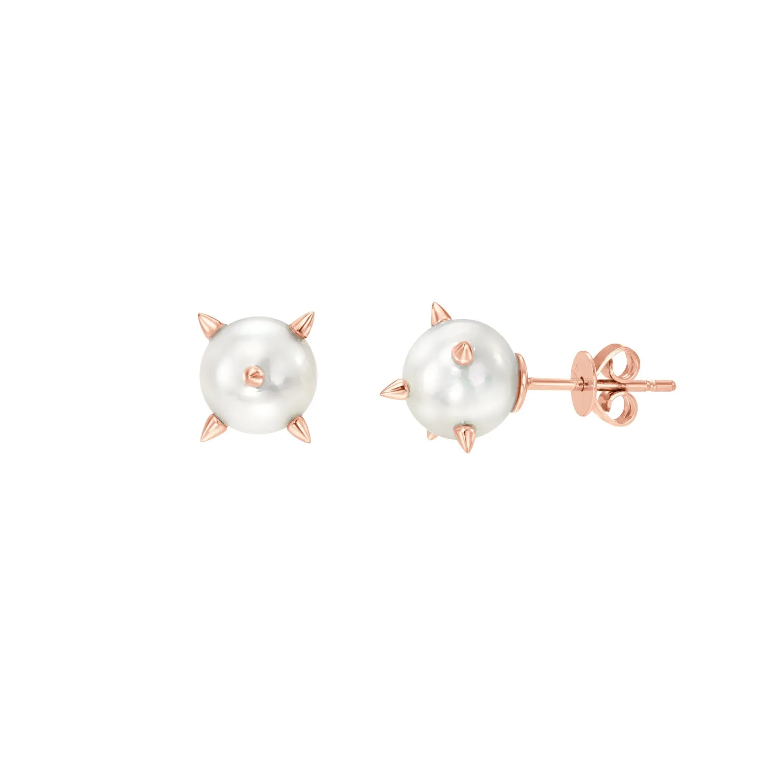 Spike Pearl Earrings