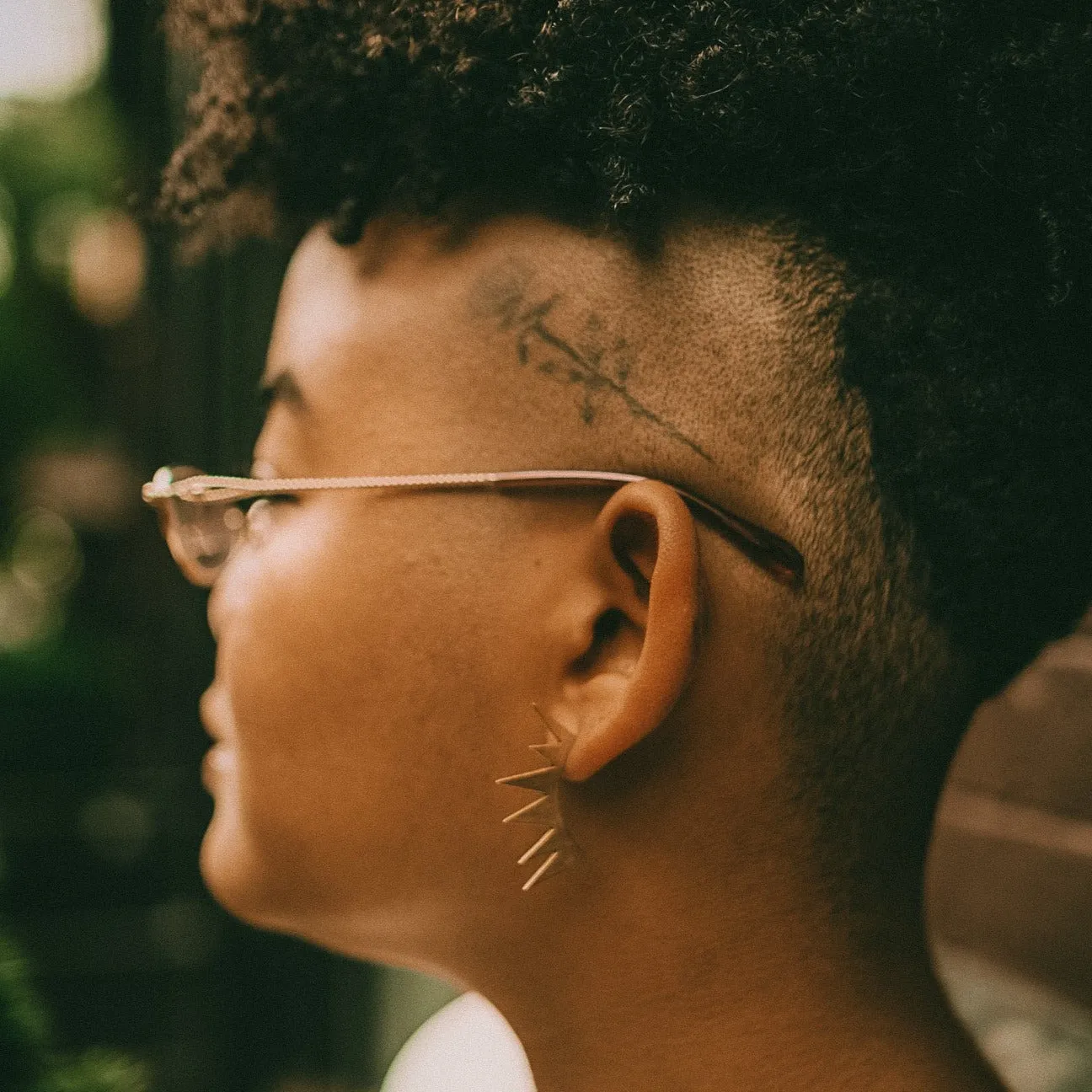 Spiked Fan Earrings - Choose Your Metal