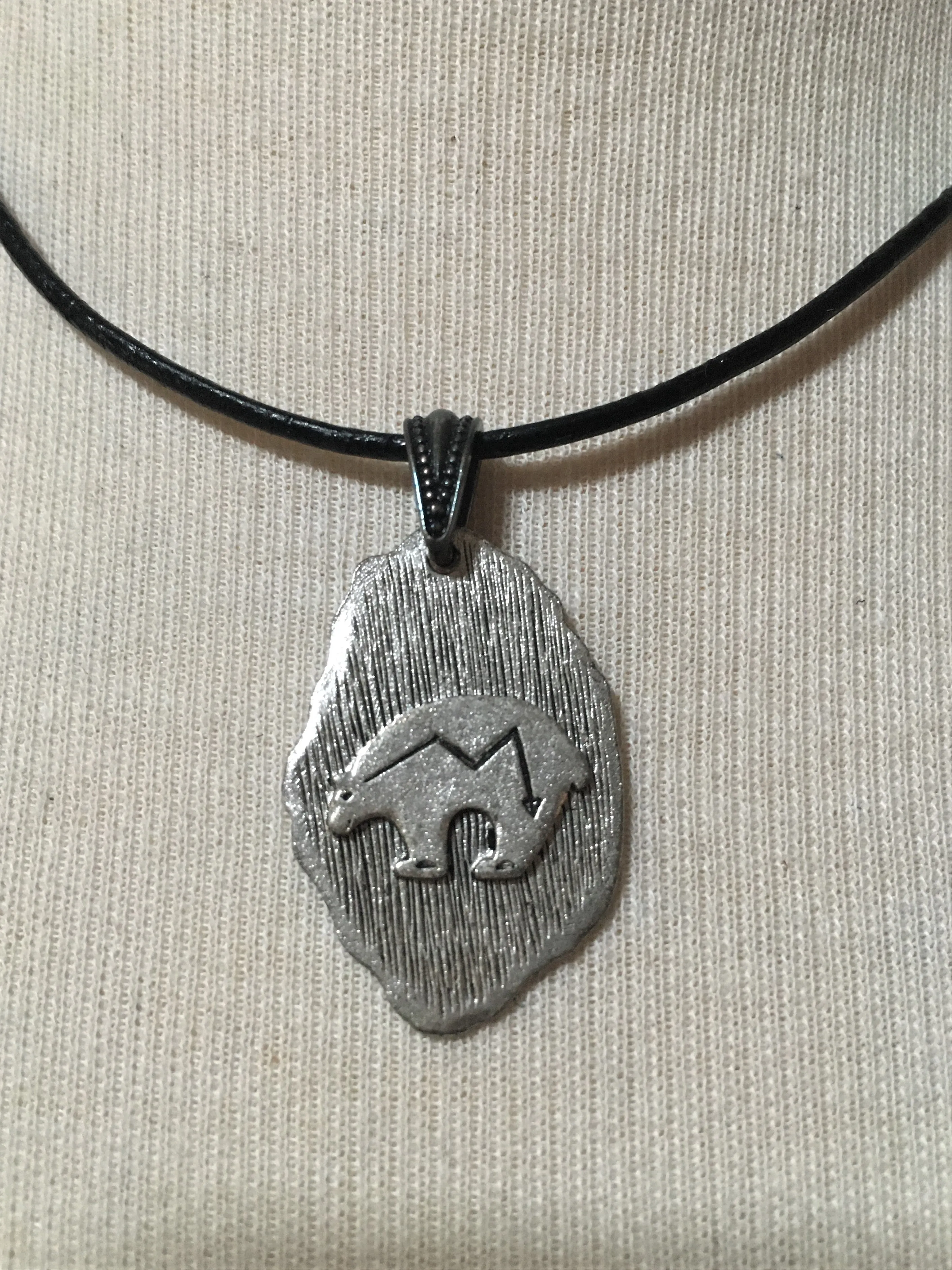Spirit of the West Necklace: Southwest Bear