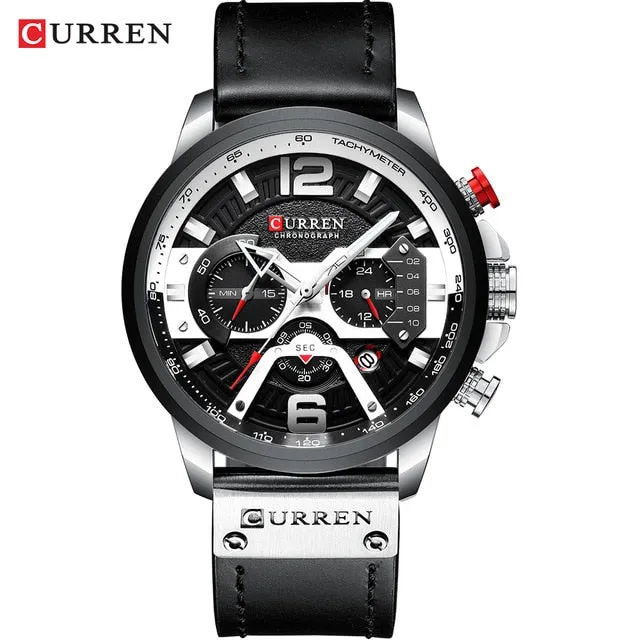 Sports Military Chronograph Watch (Dial 4.8cm)