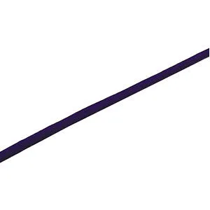 Sterling Silver 2mm Purple Satin Cord