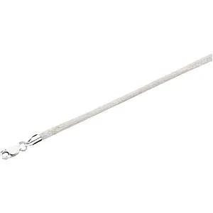 Sterling Silver 2mm Tan Satin Cord