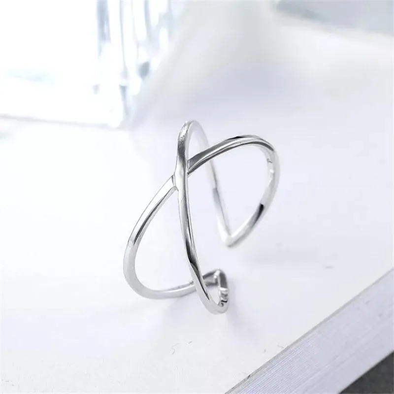 Sterling Silver Geometric Shaped Rings