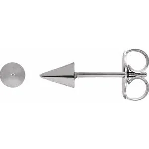 Sterling Silver Spike Earrings