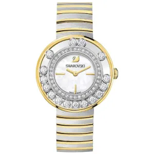 Swarovski Lovely Two-tone Stainless Steel Silver Dial Quartz Watch for Ladies - 1187022