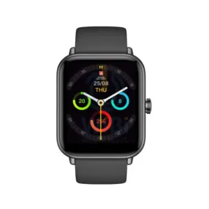 Swiss Military Alps Smart Watch Silicon Strap - Black