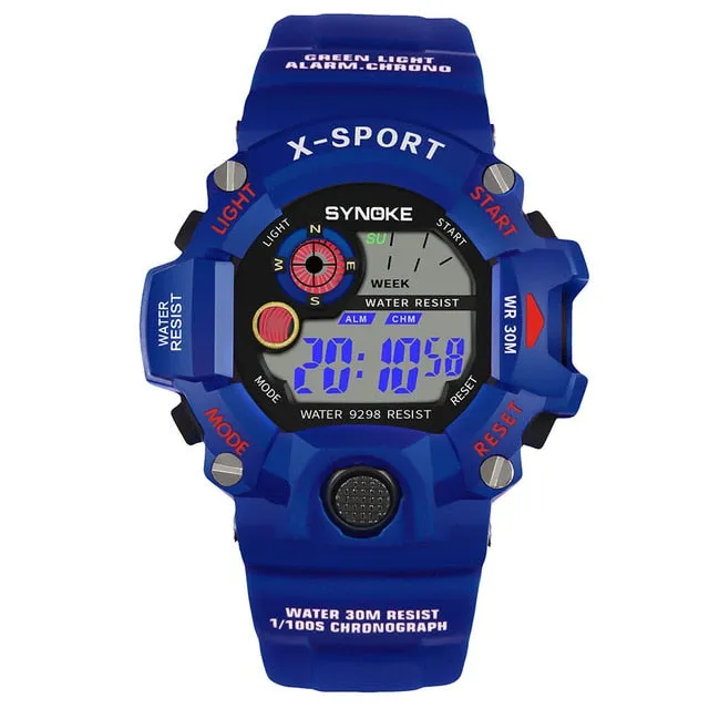 SYNOKE G Style Men Sports Watches Chronograph Military Digital Wristwatches Shock Resistant Montre Homme Erkek Saat N50