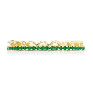 Tacori Crescent Crown Diamond Band